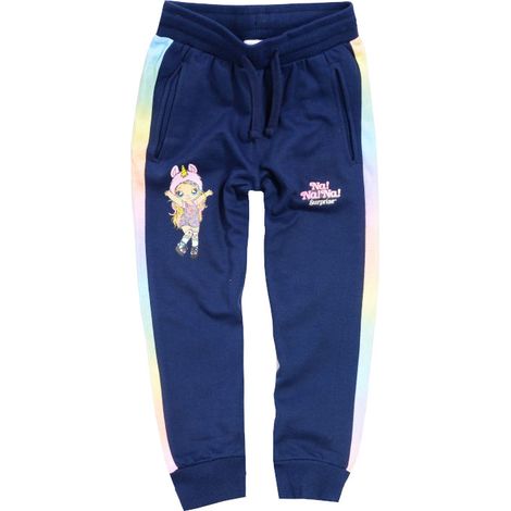 Pantaloni della tuta da bambina L.O.L. SURPRISE, isolanti, blu navy 98 D068G