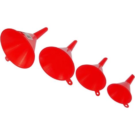 Set di imbuti per carburante da 50, 75, 100 mm, 4 pezzi (1/3)