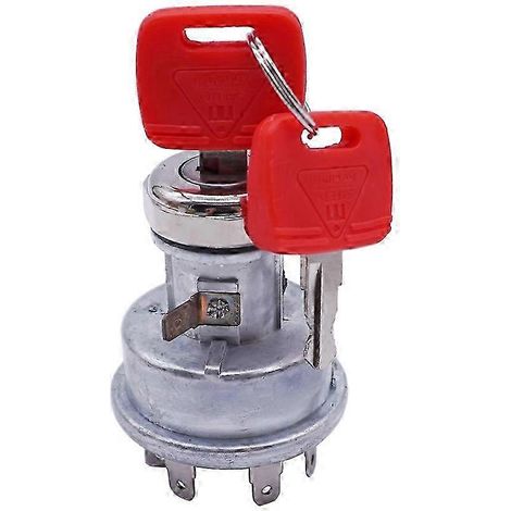 Contacteur d'allumage/démarreur/clé de verrouillage électrique de porte RE61717 compatible avec John Deere 6400 6506 9300T 9320 S550 S650 S660 S670 (1/5)