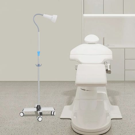 Untersuchungsleuchte – Hochwertige ABS-Kunststoffkonstruktion, reinweiße LED-Lichtquelle, 30-W-Hochleistungs-LED-Lampe, um 360° drehbar. Geeignet für: Gynäkologie, HNO, Zahnmedizin.
