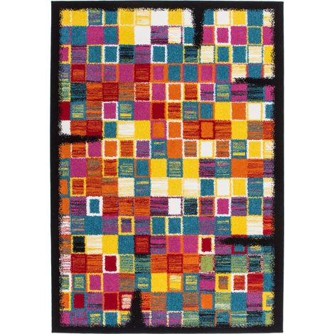 Tappeto a pelo corto Caribbean multicolor 200x290 cm (1/4)