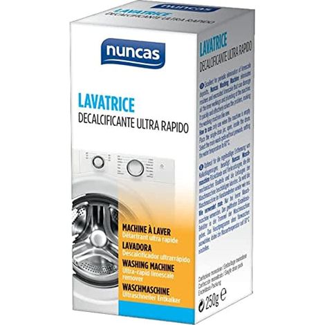 Decalcificante per Lavatrici Elimina Calcare Ultra Rapido 250gr Nuncas (1/5)