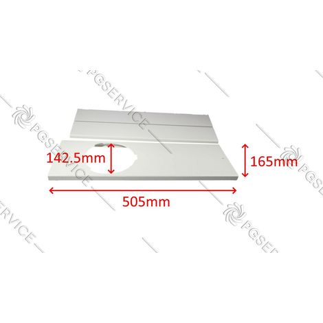 Delonghi staffa serranda condizionatore Pinguino PAC EL92 EL98 EL296 EX130 EX360 (1/2)