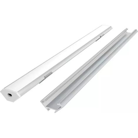 Profilé led no-name anodisé aluminium 3 mètres finition élégante