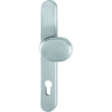 HOPPE® Knopf auf Langschild E86G/3357N, Edelstahl, 3117845 (1/2)