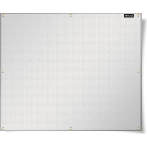 Hitzeschutzmatte Aluminium für Geländer, Grill, Herd, Kühlschrank 76x100cm (1/5)