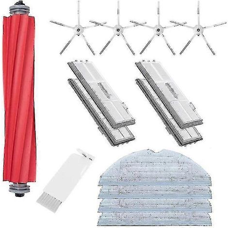 Accessoires pour aspirateur robot Xiaomi Roborock S7 S7max T7s Plus : brosse principale, chiffons de nettoyage, kit de filtre HEPA (1/5)