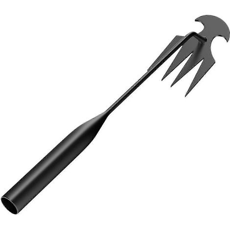 Outil de désherbage manuel, arrache-mauvaises herbes, outil multifonctionnel résistant à l'usure pour le désherbage de jardin.-Black 27cm (1/5)