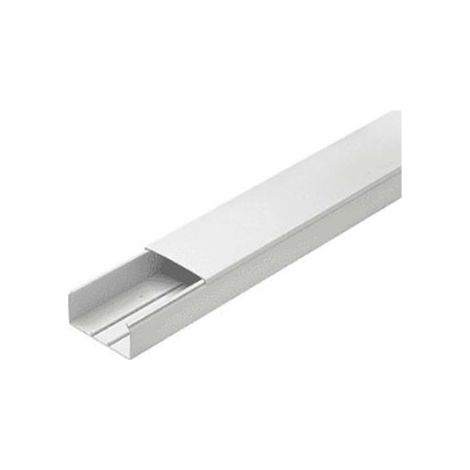 Minicanale Cop. Front. 25X25 Bianco 1Scomp. (2Mt) (Elettrocanali Cod. Ecmc2525B) (1/2)