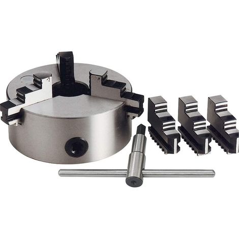 PRŽäZISIONS 3 BACKENFUTTER 125 MM DREIBACKENFUTTER DREHBANKFUTTER FERVI M049/125