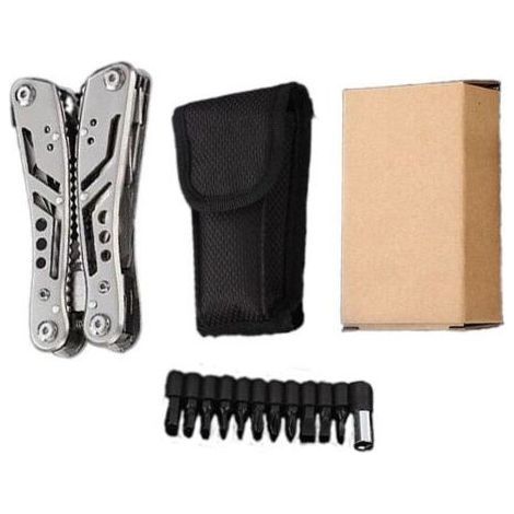Pince à outils d'extérieur, réparation multifonction, couteau de poche pliable, jeu de tournevis à main, multi-outil pliant (1/5)