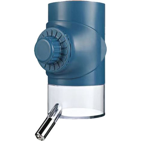 Bouteille d'eau en acier inoxydable anti-fuite pour cage de transport de chien (1/5)