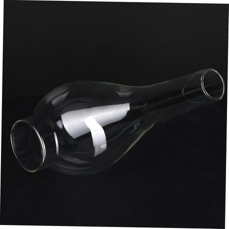 Abat-Jour Verre pour Lampe à Huile Cheminée Résistante Au Vent Transparent Protection pour Lampe à Pétrole Vintage Intérieure,Hauteur : 24.5 cm (1/5)