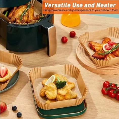 Feuilles de Papier de Cuisson - - 120 Pièces - Antiadhésif - Imperméable - 7,9'' (1/4)