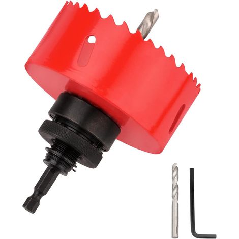 Scie-cloche HSS M42 - 160 mm - Pour bois, aluminium, plastique (1/5)