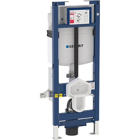 Geberit Duofix Element für Wand-WC, 112 cm, mit Sigma UP-Spülkasten 12 cm, barrierefrei, WC höhenverstellbar, 111.396.00.5