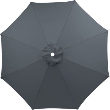 FENOPLASTICA(Gris) Housse de rechange pour parasol 3 m imperméable, résistante aux UV, tissu de remplacement, lavable, respirante (1/4)