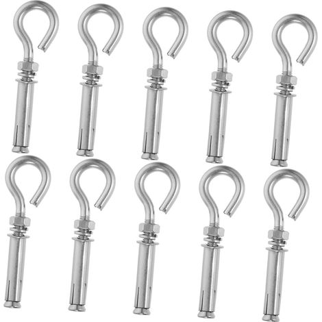 Crochet fixation murale, inox 304, pour maison et serviettes (1/5)