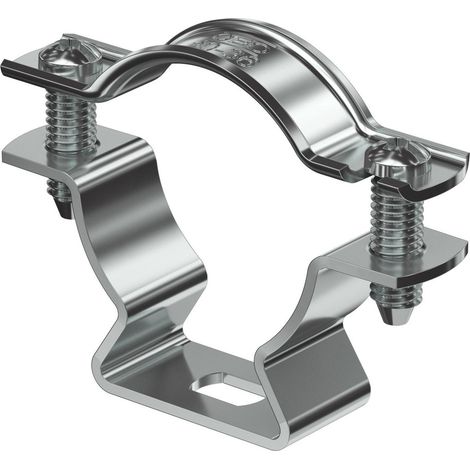 OBO Bettermann Abrazadera distanciadora con agujero oblongo 30-36mm aluminio, 1362826