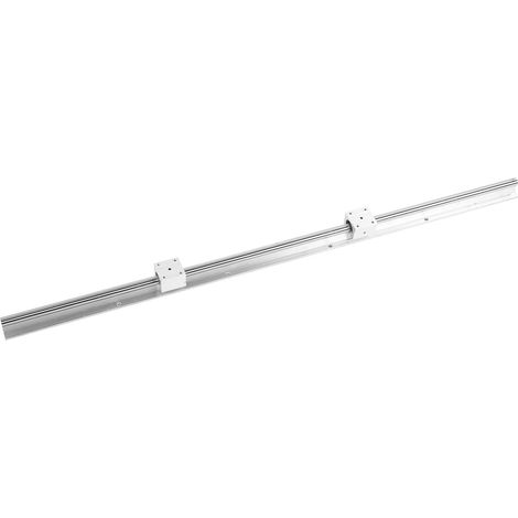 Bloc de guidage pour arbre de rail linéaire SBR16S + 2 glissières SBR16UU Accessoires CNC (1/5)