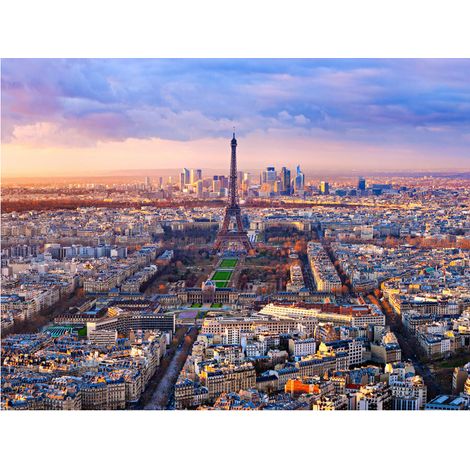 Paris , photo murale intissée, 360x270 cm, 4 parts (1/3)