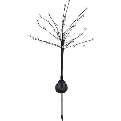 Sternenförmige Solar-Gartenleuchten, 2 Beleuchtungsmodi, wasserdicht für den Außenbereich, dekorativ für Garten, Einfahrt, Terrasse, Ferienhaus, 2er-Set mit eingebautem Akku. (1/5)