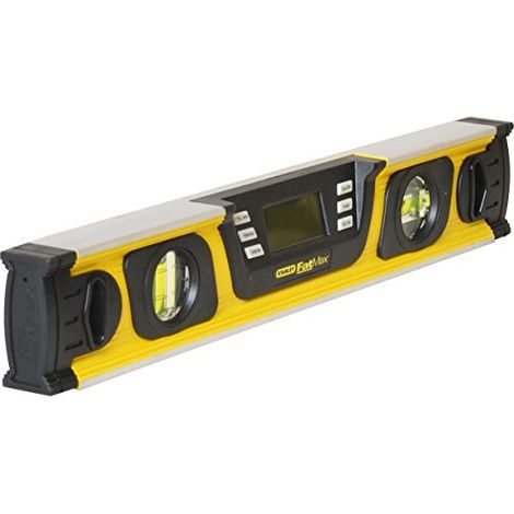 Digitales Niveau - 40 cm - 2 Flaschen - Hintergrundbeleuchtetes LCD-Display - FATMAX - STANLEY, 0-42-063