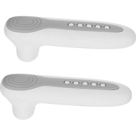 2 Pièces Protections de Poignées de Porte Silicone Housses Collision et Antistatiques Absorption des Chocs Du Bruit Installation Facile Protection des Poignées et Murs (1/4)