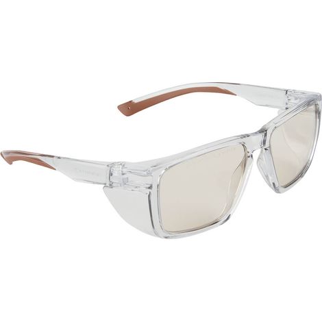 Gafas de seguridad con pantallas laterales - Marrón - Portwest