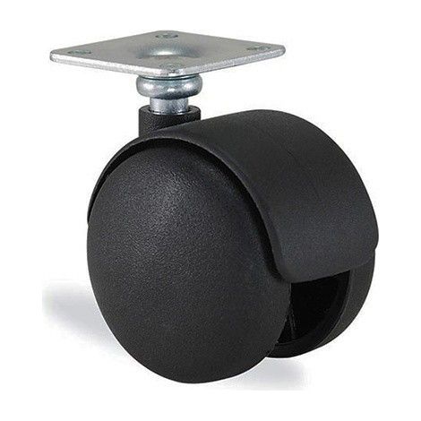 Roulette bureau noir diamètre 35mm charge 15kà platine