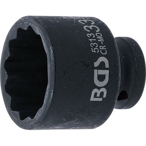 Llave de vaso BGS dopsleuteldop anillo goma orificio pasador (1/4)