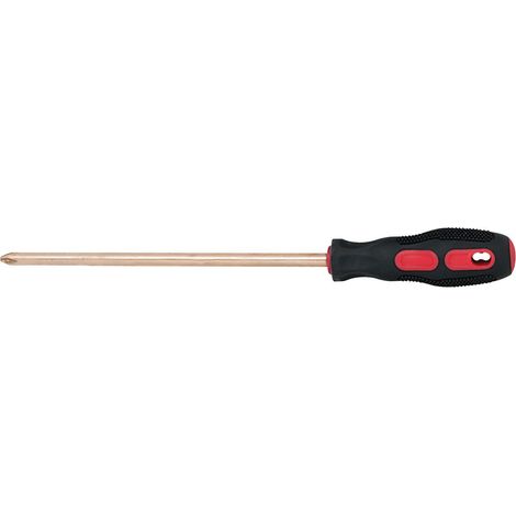 KS Tools BERYLLIUMplus Tournevis à empreinte cruciforme PH3, 200 mm (1/2)