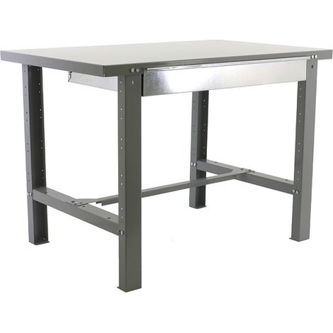 Simonrack Banc de travail industriel gris 830x1200 mm