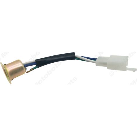 Automotive 1157 BA15D Iron Head Small Round Wire with Plug Car LED Light Socket Connector (1/4)