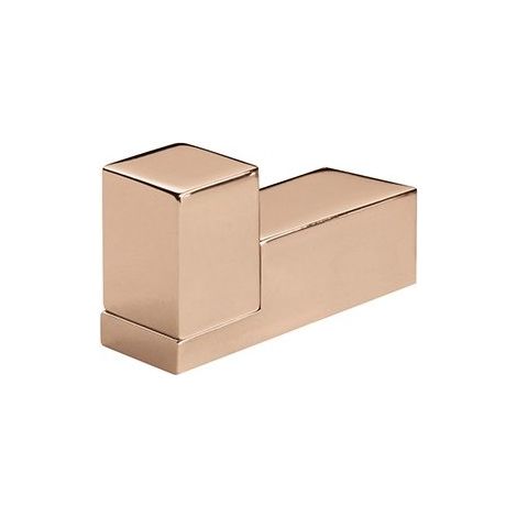Porte Peignoire Domino Or Rose Robinetterie DOMINO - CRISTINA ONDYNA DM24146P