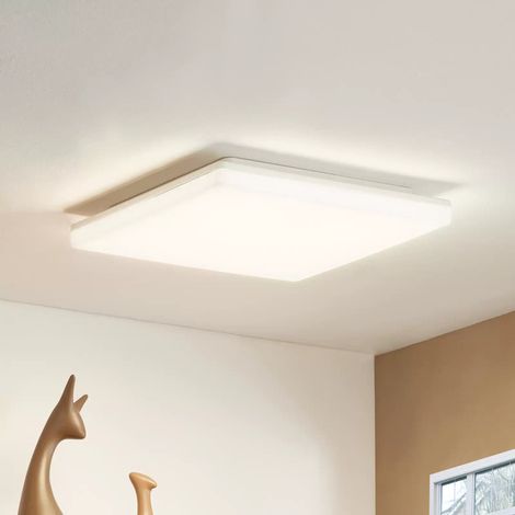 [GEBRAUCHT] B-Ware Prios Artin Led Deckenlampe Sensor Eckig 33 Cm Deckenleuchte Leuchte Lampe Li342 (1/2)