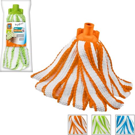 Tête de balai en microfibre DUO couleur (1/5)