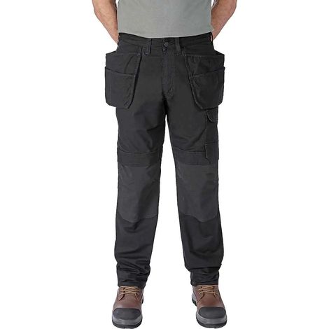 Carhartt CARGO STEEL pantalón técnico negro W34-L32 (1/2)