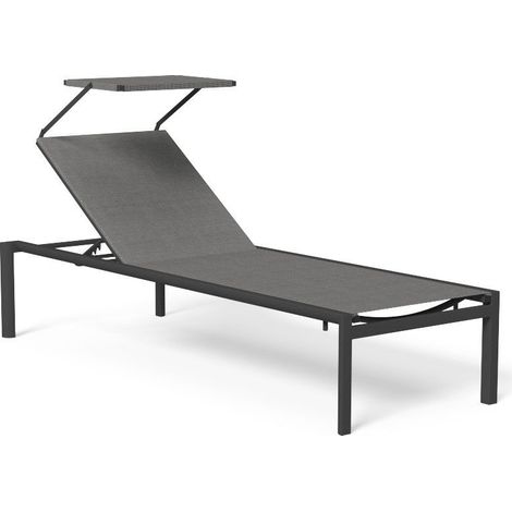 Talenti Nunù Parasole per Lettino Charcoal Nero