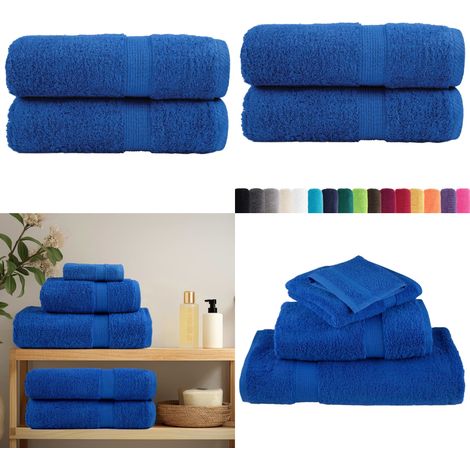 Premium-Seiftücher SOLUND 2 Stk. Blau 30x30 cm 600 g/m² - Baumwolle - Handtücher - Seiftuch - Küchenhandtuch - Sporttuch - Home & Living (1/5)