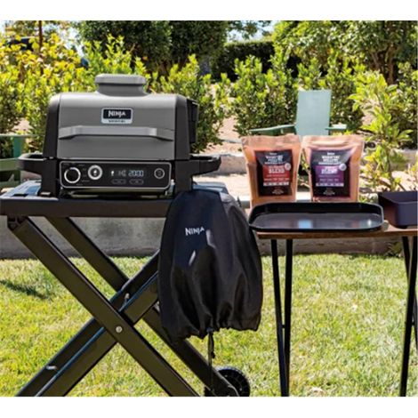 Plancha plana de cerámica Ninja XSKGRIDPLTEUK compatible con la barbacoa eléctrica Ninja Woodfire serie OG700 (1/3)