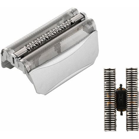 Lame de rasoir et cassette de remplacement 51S pour Braun série 5, pour rasage humide et sec, argenté (1/5)