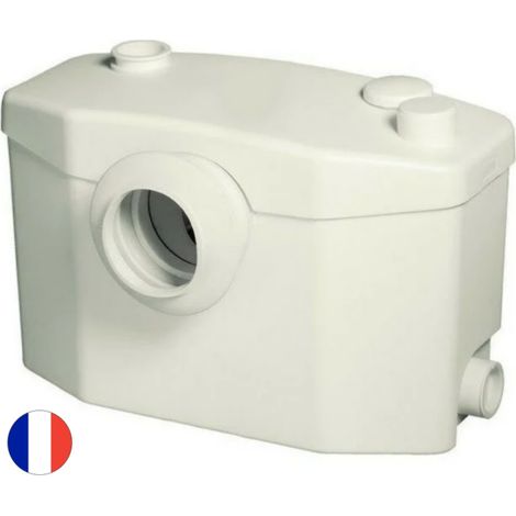 SFA – Sanibroyeur sanitaire adaptable 100900 – Évacuation horizontale jusqu'à 100 m – Mécanisme puissant 400W – Pour WC, lavabo, douche, bidet