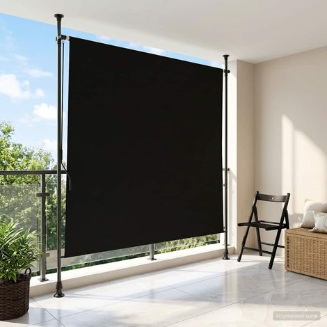 Teenpull – Outdoor Rollo Schwarz 150 x 270 cm (1/5)