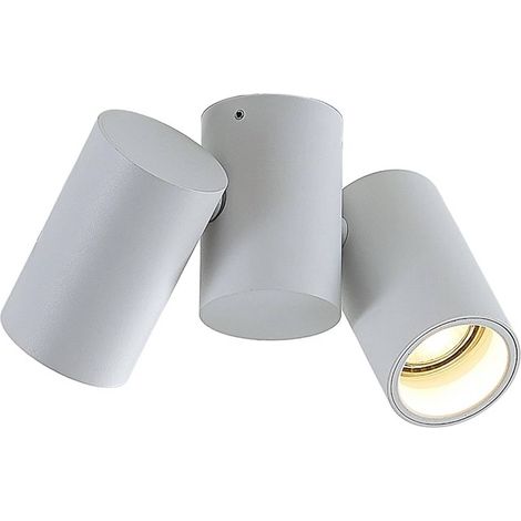 Taklampa "Gesina" aus aluminium / grå / zink für vardagsrum / matsal von Arcchio
