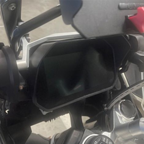 Convient aux BMW R1200, F850, F750GS et R1250GS - Visière de protection LCD pour tableau de bord (1/4)