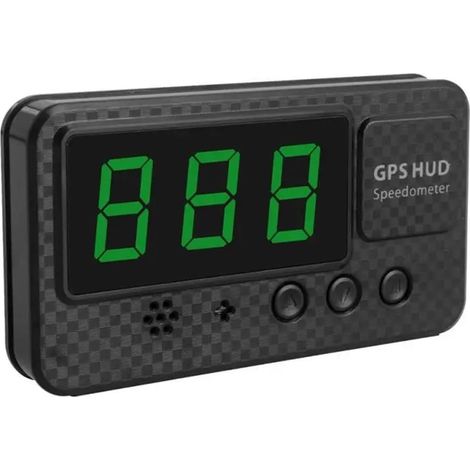 Compteur De Vitesse Gps Numérique For Voiture C60s, Odomètre, Affichage Tête Haute Hud, Alarme D'avertissement De Survitesse, Statistiques De Kilométrage, Livraison Directe Instrument Multifonctionnel (1/5)