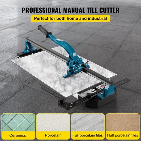 Coupe Carrelage Manuel 600 mm Coupe-Carreaux, Épaisseur 6-15 mm Coupeur de Carrelage Robuste avec Positionnement Laser Infrarouge Précis pour Couper Céramique Carreaux Porcelaine Carreaux Polis (1/5)