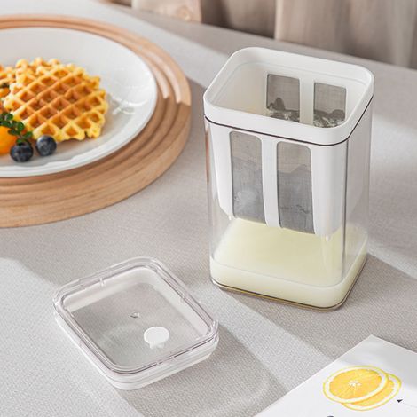 Joghurtfilter, Joghurtbereiter für selbstgemachten griechischen Joghurt, Kaltmolkenabscheider, Molkenfilter für Käse und Sojamilch (1/5)