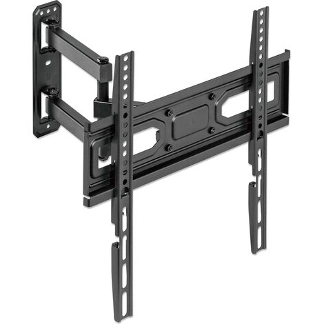 MANHATTAN Staffa a Muro per TV LED LCD 32-55'' Full Motion Nero (1/5)